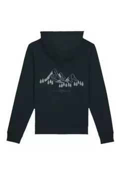 Толстовка F4NT4STIC "Mountain Back" премиум-качества, черный