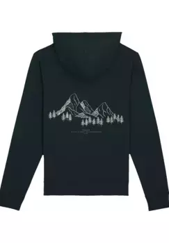 Толстовка F4NT4STIC "Mountain Back" премиум-качества, черный