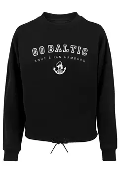 Толстовка F4NT4STIC Oversize Go Baltic Knut & Jan Hamburg, черный