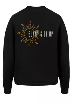 Толстовка F4NT4STIC Oversize Sunny side up, черный