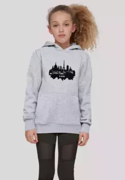 Толстовка F4NT4STIC "PARIS SKYLINE HOODIE UNISEX", принт, серый