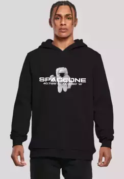 Толстовка F4NT4STIC "PHIBER SpaceOne Astronaut", принт, черный
