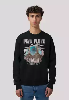 Толстовка F4NT4STIC "Pink Floyd Animal Factory", премиум качество, черный
