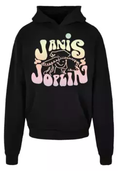 Толстовка F4NT4STIC "PLUS SIZE Janis Joplin Pastel Logo", принт, черный