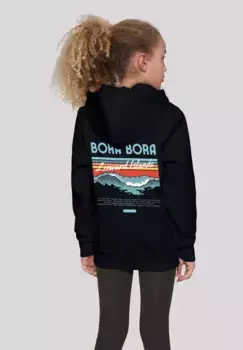 Толстовка F4NT4STIC "Подветренный остров Бора-Бора", принт, черный