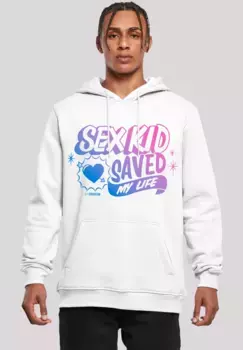 Толстовка F4NT4STIC "Половое воспитание Sex Kid Blend Netflix TV Series", премиум качество, белый