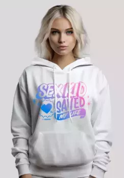 Толстовка F4NT4STIC "Половое воспитание Sex Kid Blend Netflix TV Series", премиальное качество, белый