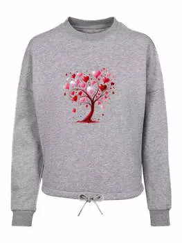 Толстовка F4NT4STIC, пятнистый серый