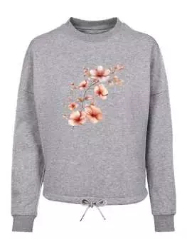 Толстовка F4NT4STIC, пятнистый серый