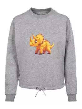 Толстовка F4NT4STIC, пятнистый серый