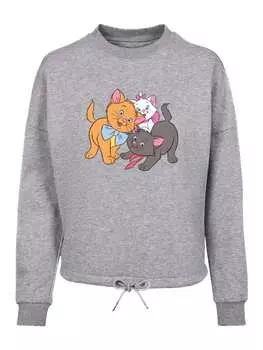 Толстовка F4NT4STIC, пятнистый серый