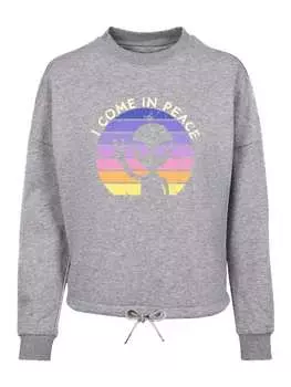 Толстовка F4NT4STIC, пятнистый серый