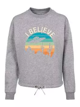 Толстовка F4NT4STIC, пятнистый серый