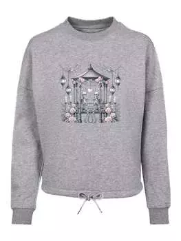 Толстовка F4NT4STIC, пятнистый серый