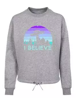 Толстовка F4NT4STIC, пятнистый серый