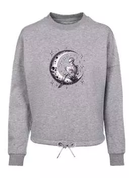 Толстовка F4NT4STIC, пятнистый серый