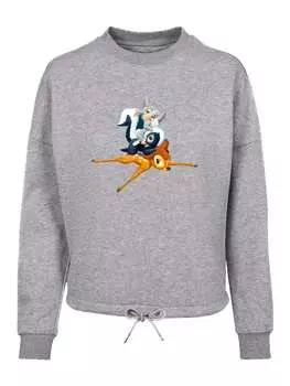 Толстовка F4NT4STIC, пятнистый серый