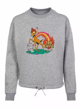 Толстовка F4NT4STIC, пятнистый серый