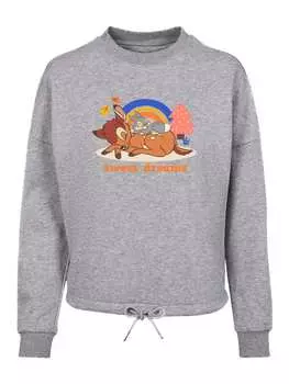 Толстовка F4NT4STIC, пятнистый серый