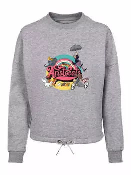 Толстовка F4NT4STIC, пятнистый серый