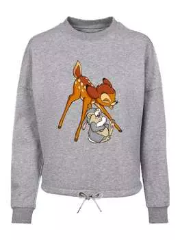 Толстовка F4NT4STIC, пятнистый серый