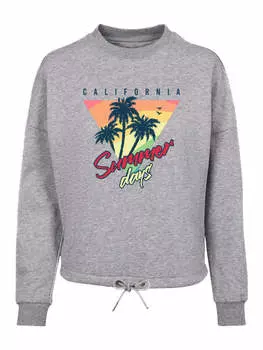 Толстовка F4NT4STIC, пятнистый серый