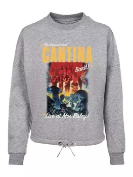 Толстовка F4NT4STIC, пятнистый серый