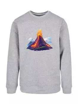 Толстовка F4NT4STIC, пятнистый серый