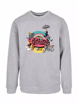 Толстовка F4NT4STIC, пятнистый серый