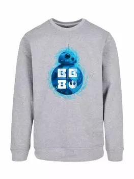 Толстовка F4NT4STIC, пятнистый серый