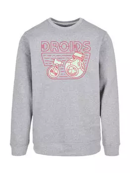 Толстовка F4NT4STIC, пятнистый серый