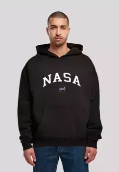 Толстовка F4NT4STIC "Премиум NASA Collegiate Logo Oversize", принт, черный