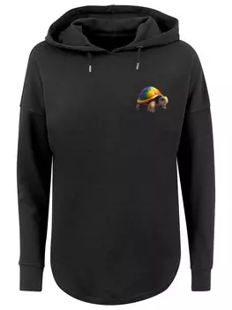 Толстовка F4Nt4Stic Rainbow Turtle, черный