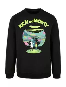 Толстовка F4NT4STIC Rick und Morty, черный