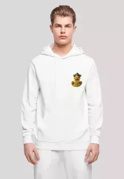 Толстовка F4NT4STIC "Rubber Duck Viking HOODIE UNISEX", принт, белый