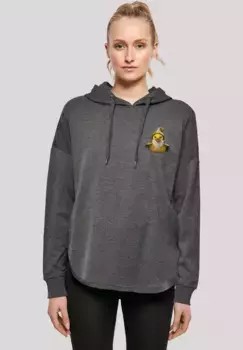 Толстовка F4NT4STIC "Rubber Duck Wizard OVERSIZE HOODIE", принт, цвет Charcoal