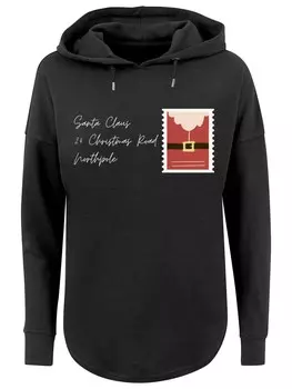 Толстовка F4Nt4Stic Santa Letter Weihnachten, черный