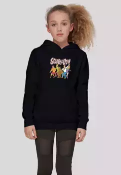 Толстовка F4NT4STIC "Scooby Doo Classic Group", унисекс для детей, товары премиум-класса, для мальчиков, для девочек, с принтом, черный