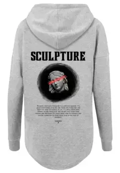 Толстовка F4NT4STIC "SCULPTURE HOODIE", принт, серый