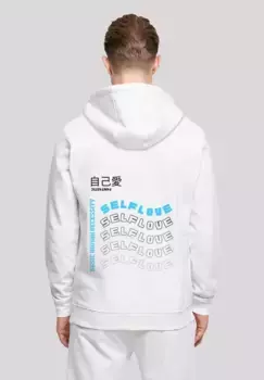 Толстовка F4NT4STIC "Self Love Back HOODIE", принт, белый