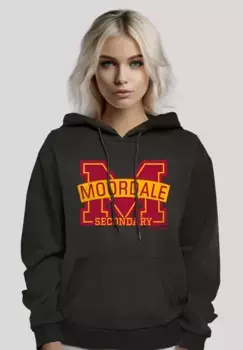 Толстовка F4NT4STIC "Sex Education Moordale Cracked M 2 Netflix", премиум качество, черный