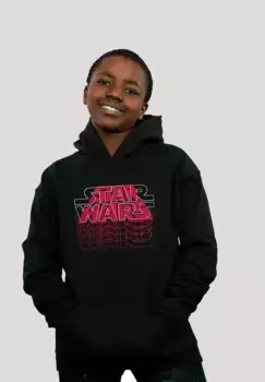 Толстовка F4NT4STIC "Смешанный логотип Star Wars — Premium Star Wars", принт, черный
