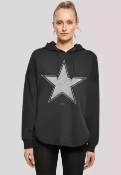 Толстовка F4NT4STIC "Star Basic", принт, черный