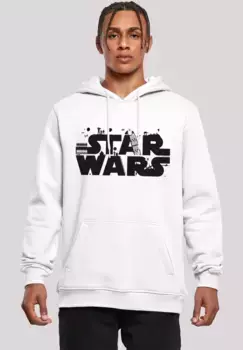 Толстовка F4NT4STIC "Star Wars Minimalist Logo", мужская, премиум-мерч, приталенный крой, толстовка с принтом, белый