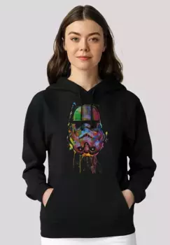 Толстовка F4NT4STIC "Star Wars Stormtrooper Paint Splats", премиум качество, черный