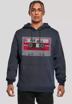 Толстовка F4NT4STIC "Stranger Things Cassette For Will Netflix", премиум качество, цвет морской волны