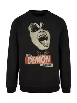 Толстовка F4NT4STIC Sweatshirt Kiss Demon Rock, черный