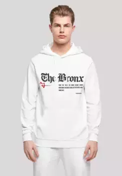 Толстовка F4NT4STIC "The Bronx HOODIE", принт, белый