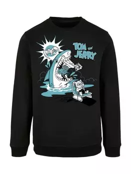 Толстовка F4NT4STIC Tom und Jerry Summer Shark, черный