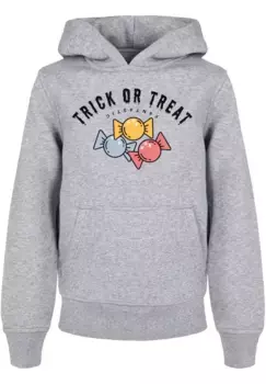 Толстовка F4NT4STIC "Trick Or Treat Halloween", принт, серый